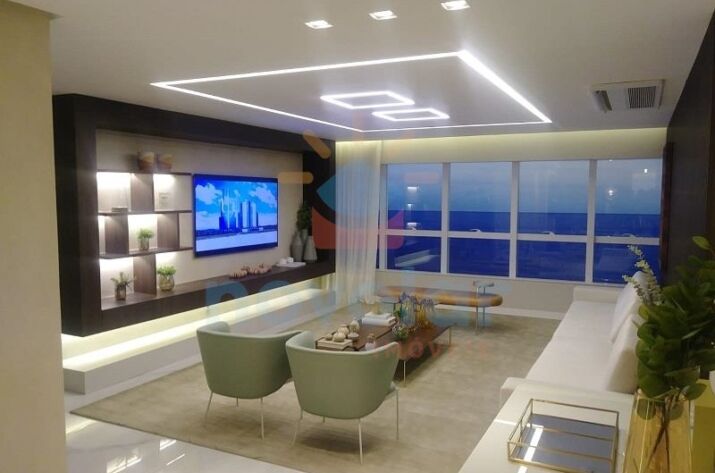 Empreendimento com duas torres, uma de 25 andares e outra de 50 andares em Itaparica Vila Velha